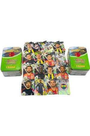 2014-2015 Türk Futbolcu Kartı Kolejsiyonu Özel Metal Kutulu 2 Paket Birden 110 Kart Orjinal P6739S8496kk - 1