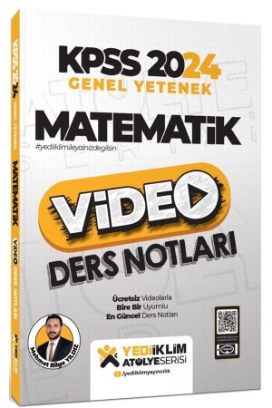 2024 Kpss Atölye Serisi Matematik Video Ders Notları - Mehmet Bilge Yıldız - 2