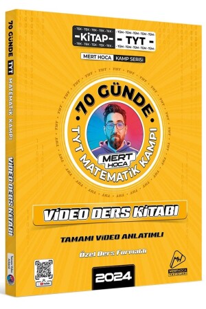 2024 Mert Hoca 70 Günde Tyt Matematik Kampı Video Ders Kitabı - 1