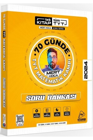 2024 TYT 70 Günde Matematik Soru Bankası Mert Hoca 9786057177483 - 2