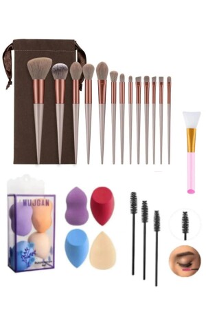 21-teiliges Make-up-Pinsel-Set - 2