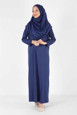 2133_Einteiliges Gebets-Hijab-Kleid mit Kopftuch - 3