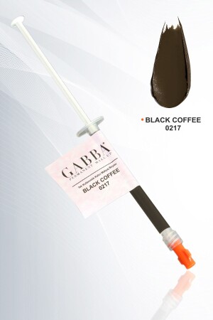 217- Black Coffee Tek Kullanımlık Kalıcı Makyaj Ve Microblading Kaş Boyası- Pigmenti - 2