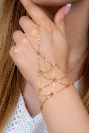 22 Karat Gold-Spitzen-Shahmaran-Armband - 1