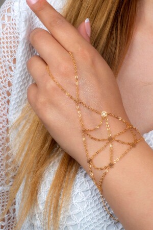 22 Karat Gold-Spitzen-Shahmaran-Armband - 4