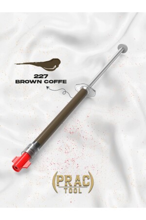 227 Brown Coffe 1 ml Professionelles Microblading- und Permanent-Make-up-Pigment Permanent-Make-up-Augenbrauenfarbstoff - 1