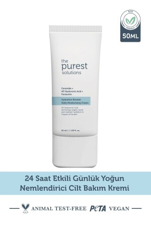 24 Saat Etkili Günlük Yoğun Nemlendirici Cilt Bakım Kremi 50 ml - 2