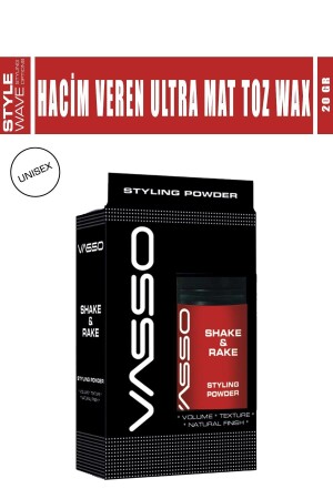 24 Saat Ultra Mat Görünüm Ve Süper Tutuş Sağlayan Hacim Veren Toz Wax Unisex 20 gr - 4