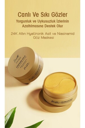 ® 24k Gold Hyaluronsäure Anti-Falten-Augenmaske 60 Stück - 4