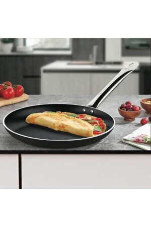 26 Cm Bistro Krep Tava- Horeca Non-Stick Krep ve Omlet Tava 26 cm (Çelik Boru Kulp) - 1