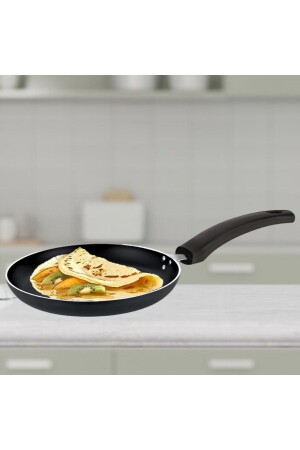 28 cm Maestro Crêpes-Pfanne – Horeca Antihaft-Crêpes- und Omelette-Pfanne 28 cm (Bakelit-Griff) - 1