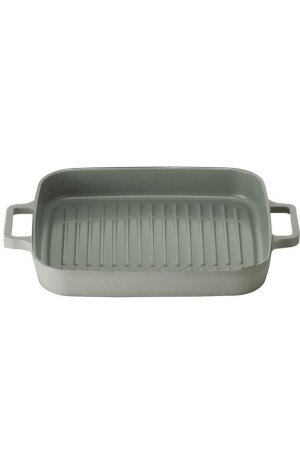 28 cm rechteckige Grillpfanne aus Gusseisen D-neof128g TYC00351647341 - 1