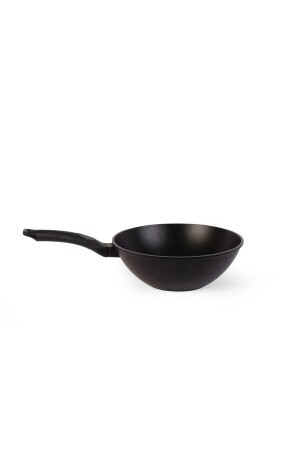 28 cm Wok-Pfanne, gegossen, feuerfeste, antihaftbeschichtete Granitpfanne, PFOA-freie Aluminiumpfanne, PRA-8864617-9358 - 6