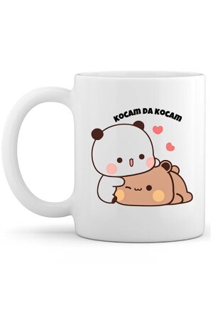 2er-Pack Geschenk Bubu Dudu Valentinstag Liebe Geburtstag Tasse Kaffeetasse Valentinstag (KERAMIK) A001-MUG - 5