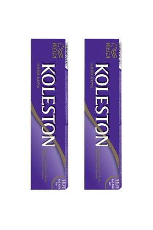 2er-Pack Koleston Tube Dye 11/1 Hellaschblondes Haarfärbemittel - 2