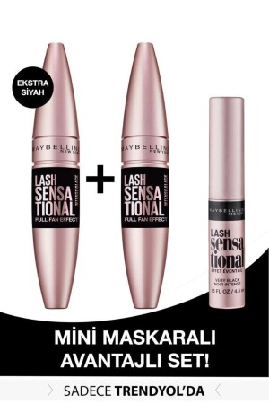 2er-Pack Lash Sensational Extra Black Mascara 9. 5 ml Mini Lash Sensational Black Mascara 4. 5 ml - 2