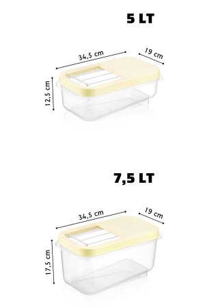 2er-Set Multibox-Tabletten-/Reinigungsmittel-Aufbewahrungsbox mit leicht verschiebbarem Deckel NDY-AY-00764TD - 5