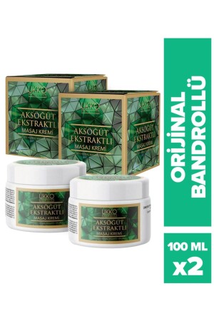 2'li Bandrollü Aksöğüt Ekstraktlı Masaj Kremi 100 Ml - 2