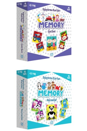 2'li Eşleştirme Kartları Memory Set (5039-5041) CA.5039-5041 - 4