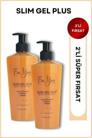 2'Lİ FIRSAT SLIM JEL PLUS -sıkılaştırıcı-–çatlak Karşıtı Ve Selülit Kremi - 2