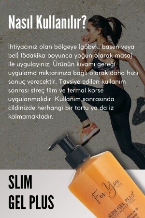 2'Lİ FIRSAT SLIM JEL PLUS -sıkılaştırıcı-–çatlak Karşıtı Ve Selülit Kremi - 7