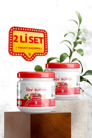 2li Vov Butter Selülit ve Çatlak Kremi 9 Bitkisel Yağ Karışımı 190x2 ml - 3