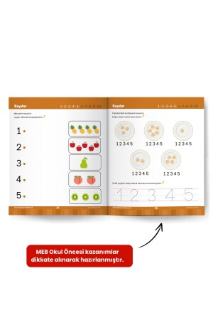 3-6 Yaş Dikkat ve Zekâ Güçlendirme Etkinlikleri Seti (İngilizce Destekli) - 7