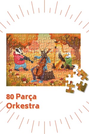 3 'lü Puzzle Set - 80, 80 Ve 96 Parça Puzzle 4-yaş BON811881878170 - 9