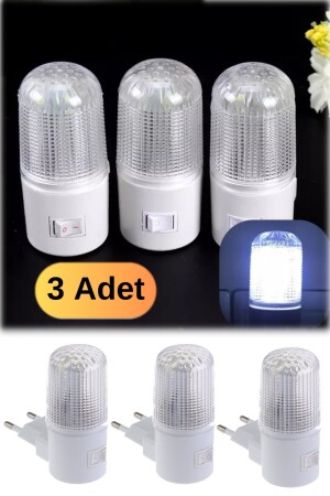 3 Stück stromsparende Nachtlichtbeleuchtung LED-Laterne hr31h (3 Stück) - 5