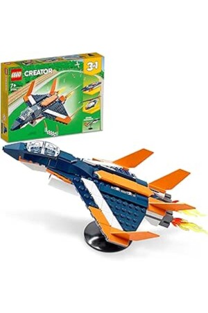 31126 Creator Supersonic Jet 3 in 1, 210 Teile, Alter 7 S29494 - 2