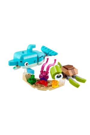 31128 Creator Delfin und Schildkröte 3 in 1, 137 Teile, Alter 6 RS-L-31128 - 4