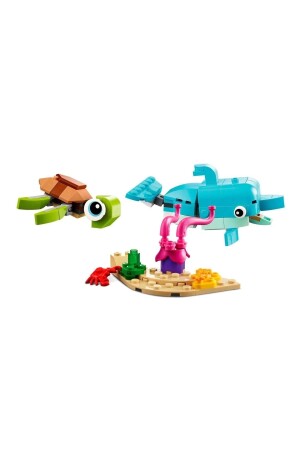 31128 Creator Delfin und Schildkröte 3 in 1, 137 Teile, Alter 6 RS-L-31128 - 5