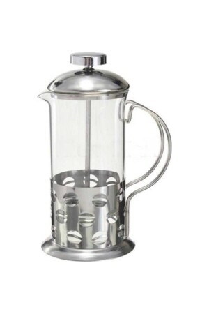 350 Ml. French Press Bitki Çayı Demleme Bardağı Kupa 770113 - 3