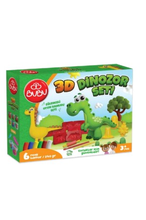 3D-Dinosaurier-Spielteigformen und Spielteig-Set - 3