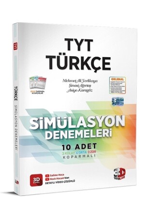 3d Tyt Türkçe Simülasyon Denemeleri - 2