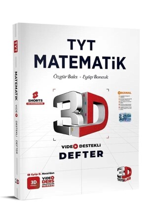 3d Tyt Video Destekli Matematik Defter Vdd 2024 - 3