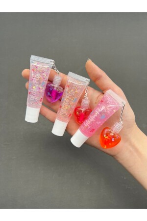 3er-Pack Lipgloss Mini Heart Lipgloss B-Serie - 2