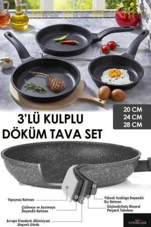 3lü Granit 4 mm Tava Seti N - 1