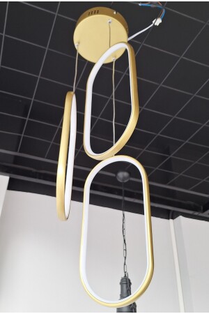 3'lü Sarkıt Gold Gövde, 3 Renk Işık Rengi Modern Led Aydınlatma TYC3R2SE6N168942660941517 - 5