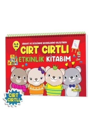 4-6 Yaş Cırt Cırtlı Etkinlik Kitabım - 1