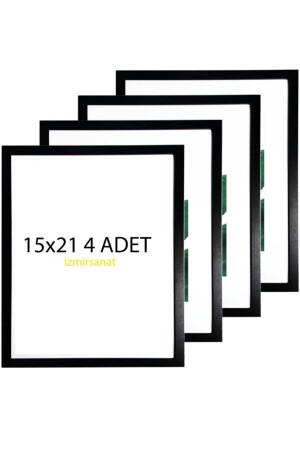 4 Adet 15x21 Fotoğraf Çerçevesi Ayaklı Model Yatay Dikey Kullanıma Uygun - 2