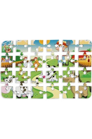 4 Adet 24 Parça Ahşap Puzzle Yapboz Set-3 PRS-107 - 7