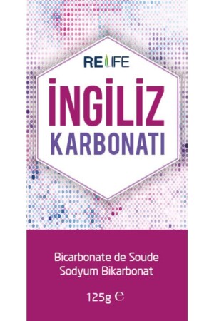 4 Adet Saf Ingiliz Karbonatı Alkali Yaşam 125 gr Sodyum Bikarbonat relife4 - 7