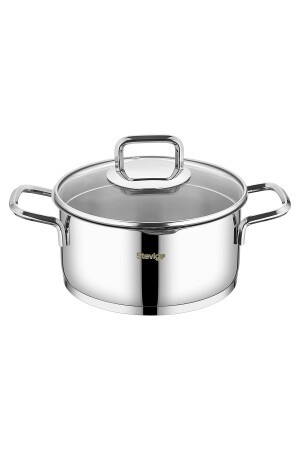 4 Cook Pro Topfset aus 18/10 Edelstahl mit Siebdeckel, 6-teilig, St-301, 1002383. 0001 - 7