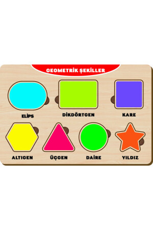 4-teiliges Lernpuzzle-Set zum Finden und Stecken aus Holz 12 PRS-1107 - 7