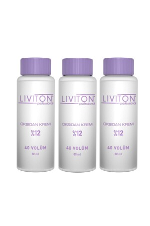 40 Volumen 12 % Mini-Oxidationscreme 3 x 60 ml - 3