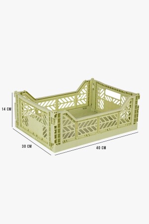 403014 Midibox Lime Cream Katlanabilir Kasa - 6