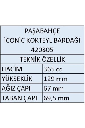 420805 Iconic Gri Meşrubat Su Bardağı 6 Adet PP420805 - 4