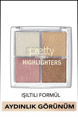 4'lü Highlighter & Aydınlatıcı - 1