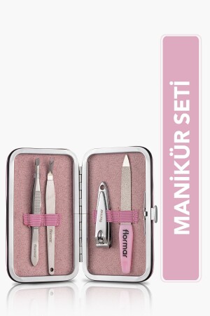 4'lü Manikür Seti (TIRNAK M.-TÖRPÜ-TIRNAK ETİ T.-CIMBIZ) - Manicure Set - 036 - 8690604598465 0911028-036 - 3